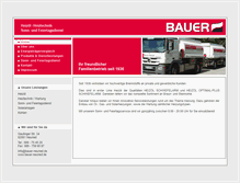 Tablet Screenshot of bauer-neuried.de